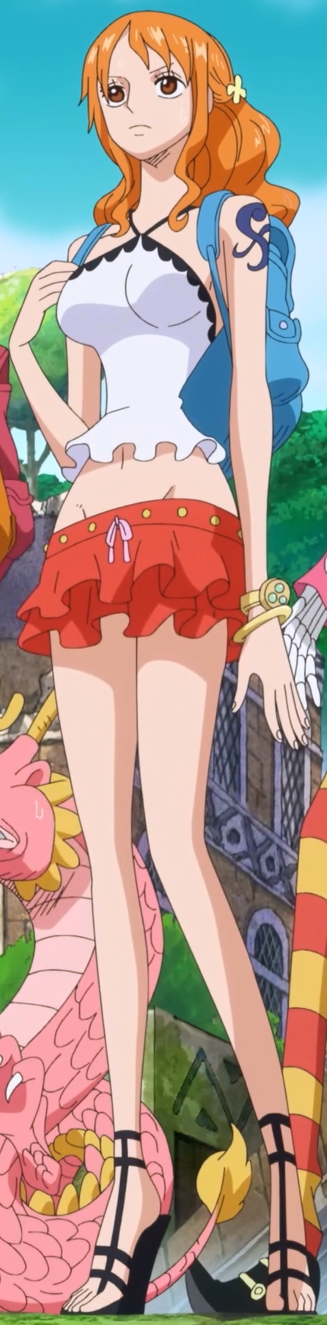 one piece nami new outfit one piece nami new outfit
